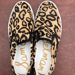 Sam leopard slip on.